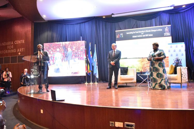 BILL GATES TOWN HALL DISCUSSION AT UON Safety and Security